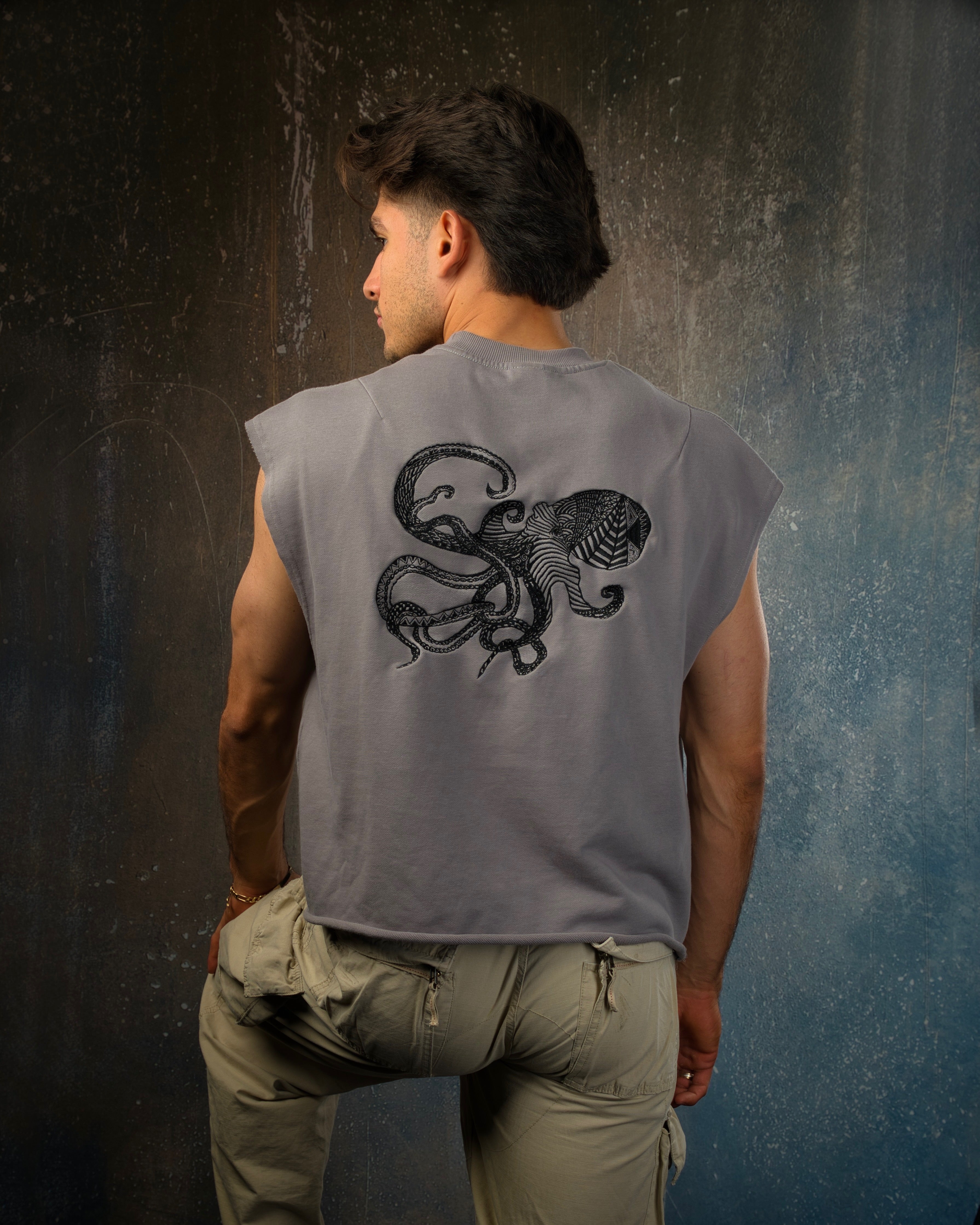Muscle Tee - Octopus