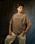 Box Tee - Light Brown