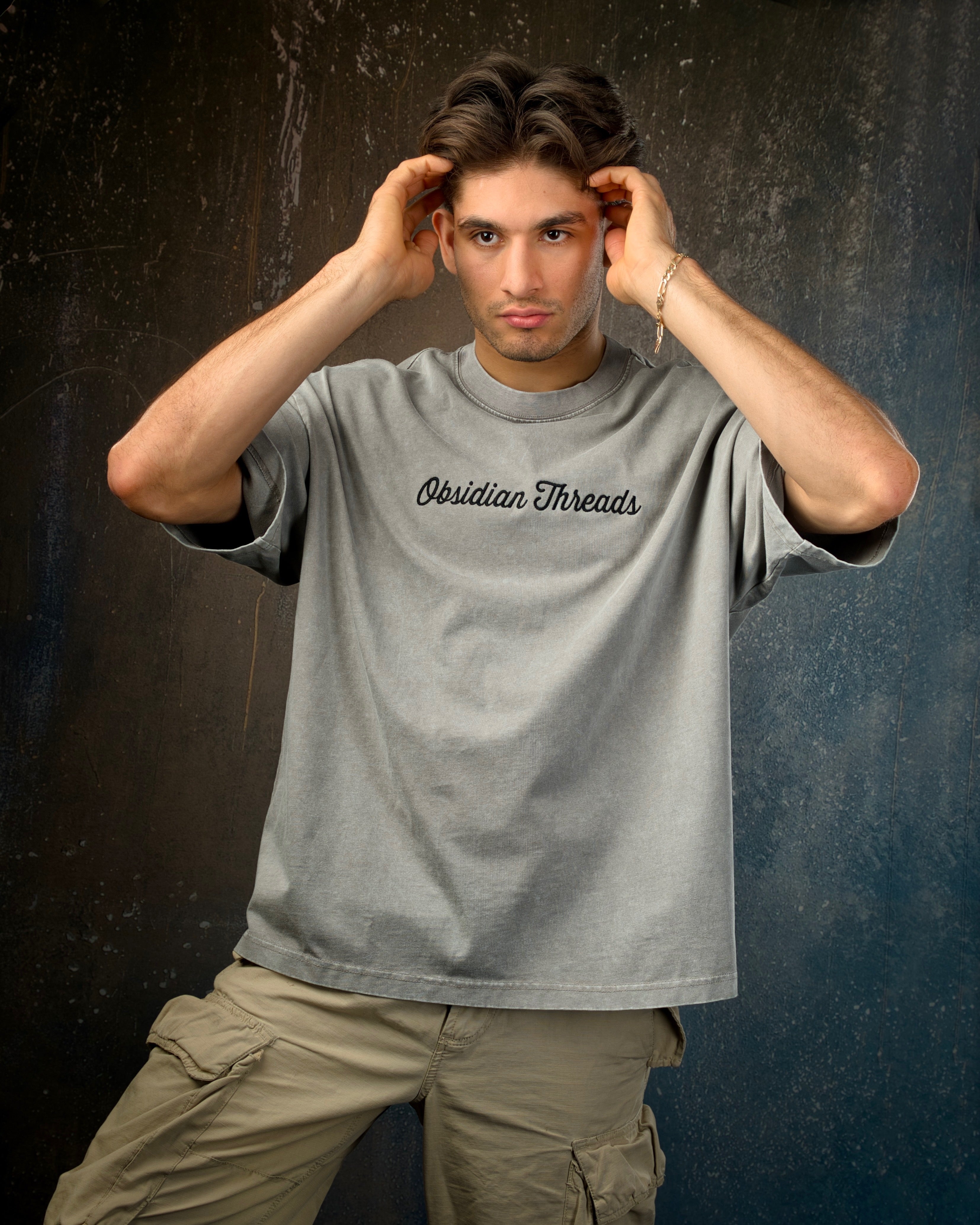 Box Tee - Light Grey
