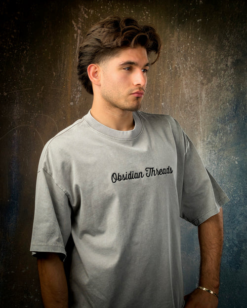 Box Tee - Light Grey